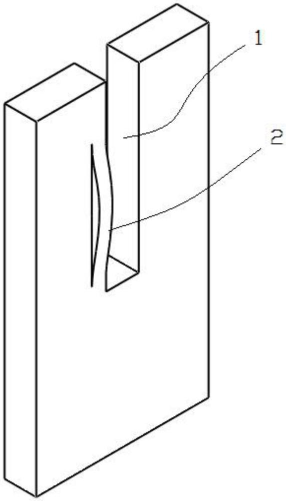 一种应用于立体拼图的拼接结构以及立体拼图鸟的制作方法