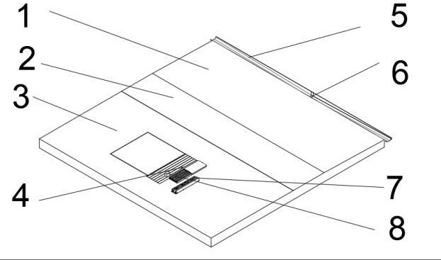 一种室内高尔夫的地台的制作方法