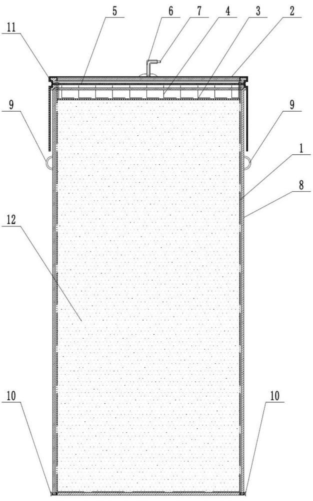 大尺寸氧化铝长方体实心坯体的等静压成型模具及应用的制作方法