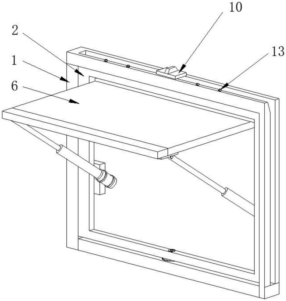 一种建筑节能光伏窗架结构的制作方法