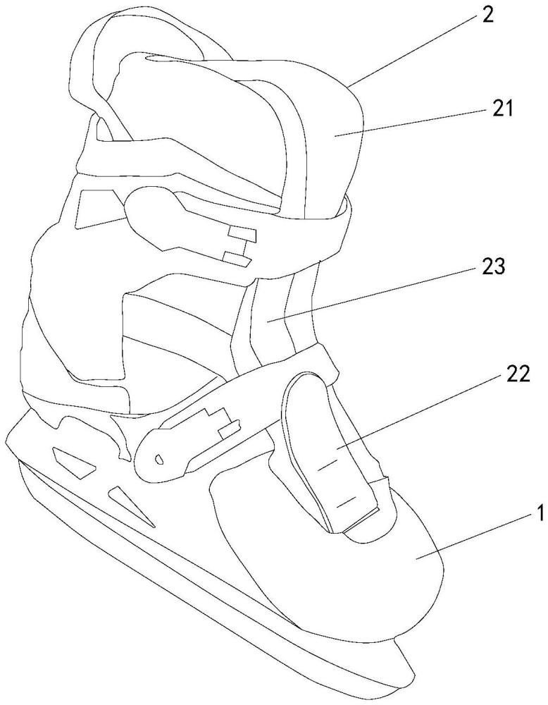 一种溜冰鞋的制作方法