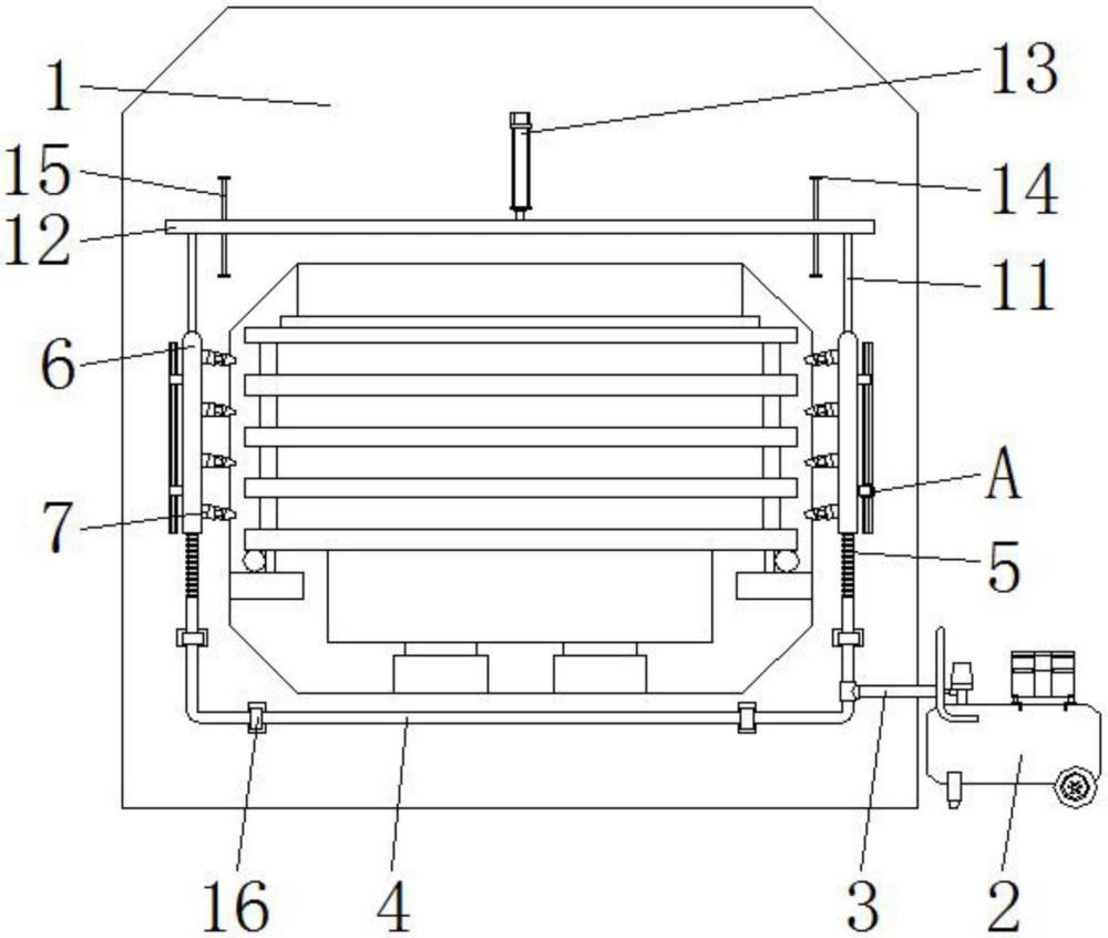 一种竹木家具用竹木板液压设备的制作方法