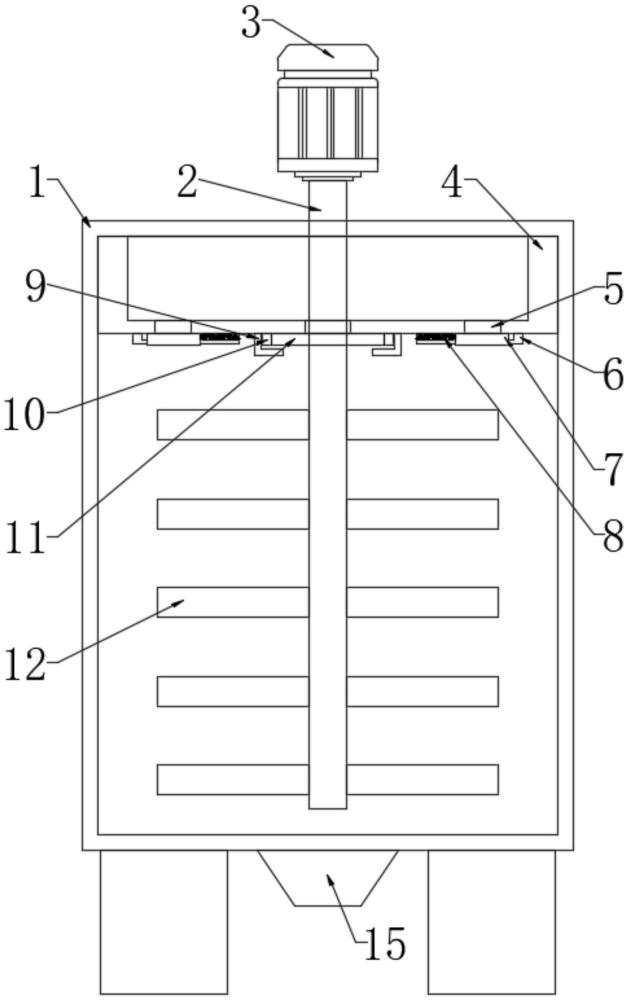 一种强力搅拌固化制备固化土设备的制作方法