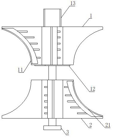 一种用于古建筑圆柱形木材的刨铣加工机构的制作方法