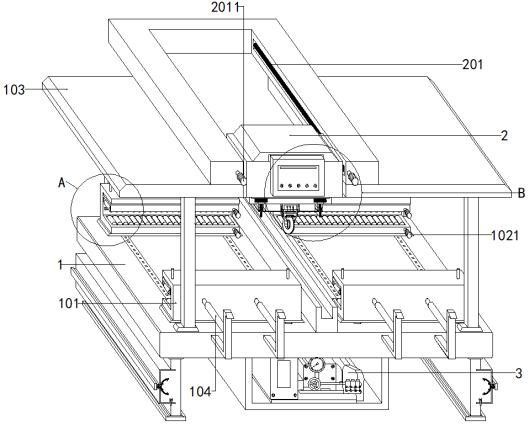 一种建筑装修木材料防偏移切割机的制作方法