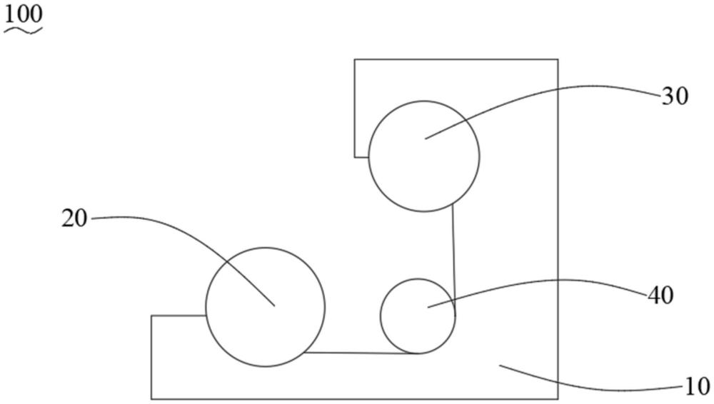 一种换向轮组件及编织机的制作方法