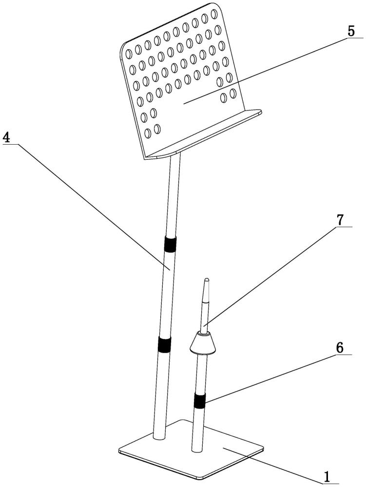 多功能乐谱架及其使用方法与流程