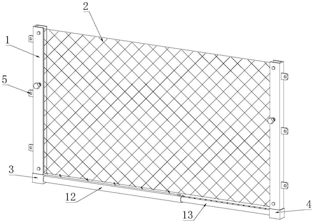 一种建筑工程用防护网的制作方法