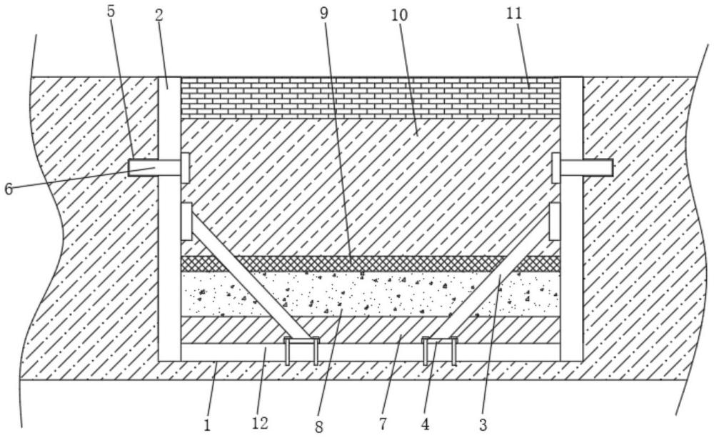 一种狭小空间内土方回填结构的制作方法