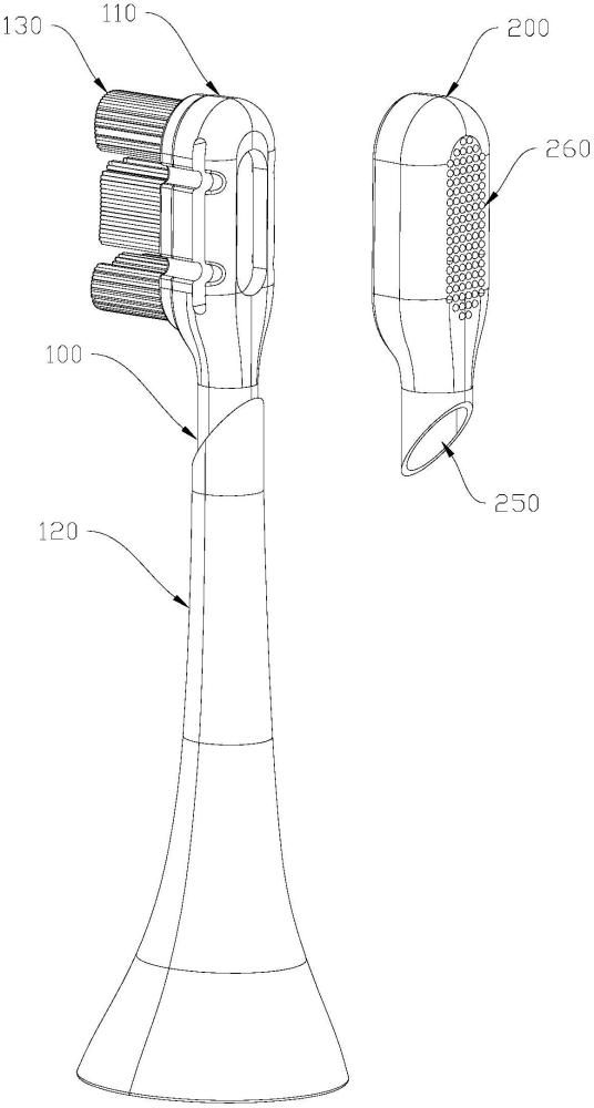 牙刷刷头及电动牙刷的制作方法