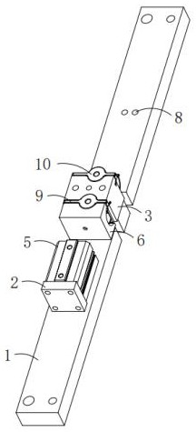 一种壁灯端盖加工用限位机构的制作方法