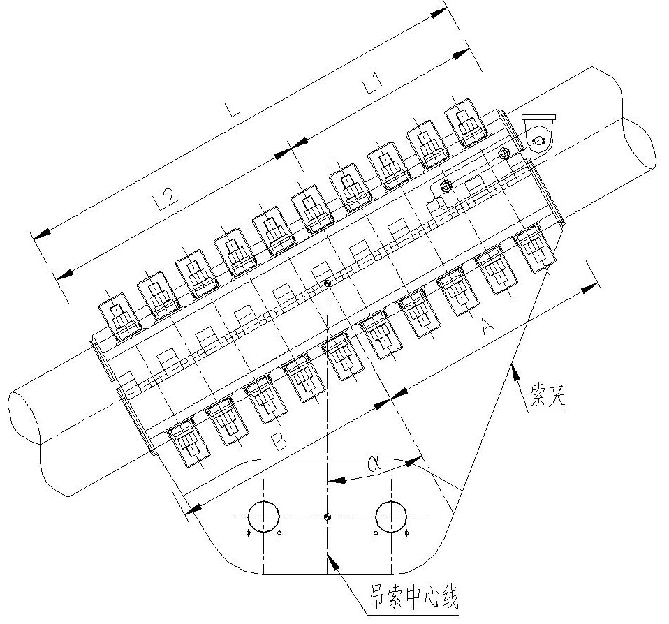 一种悬索桥索夹的空间定位及测量方法与流程