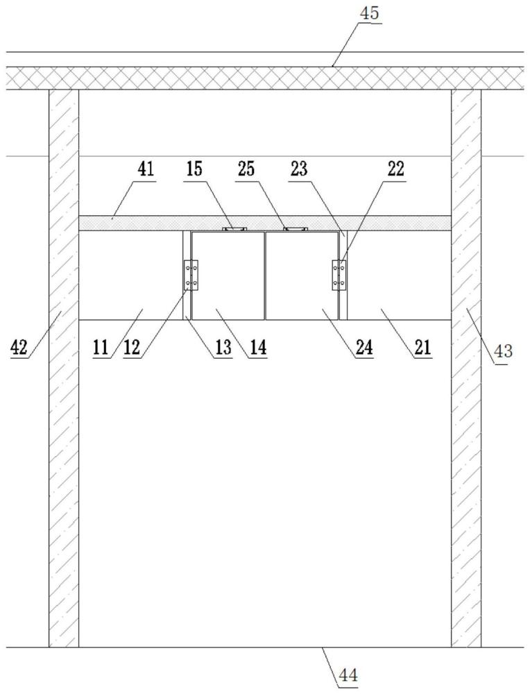 自闭式挡烟垂壁的制作方法