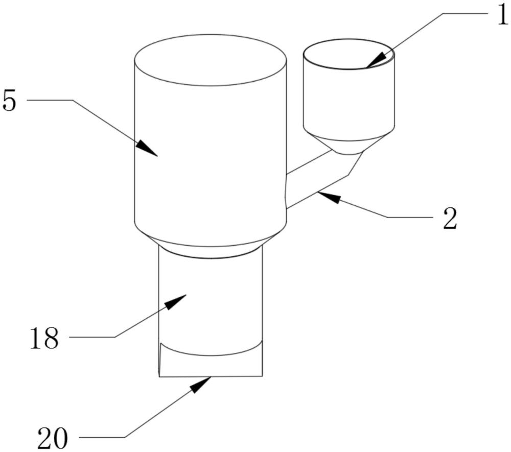 一种用于生产保温材料的新型集棉器的制作方法