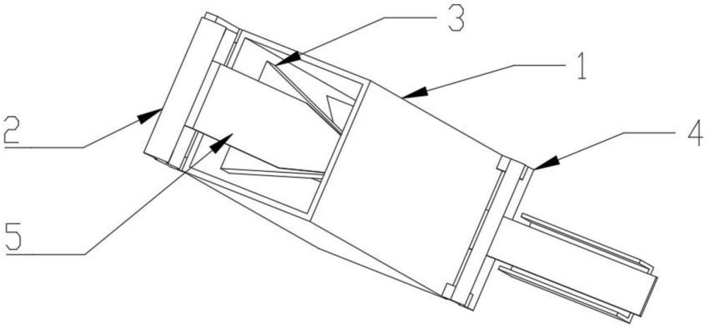 一种塑料袋对折机构的制作方法