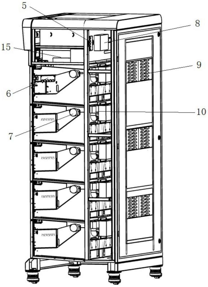 充电柜消防系统的制作方法