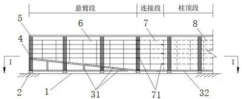 一种模块化桥梁盖梁钢筋骨架的制作方法