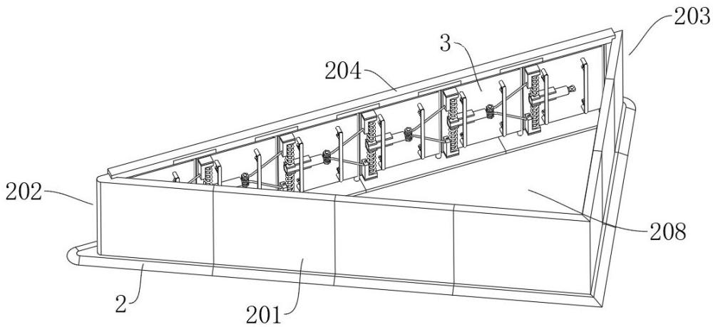 一种高速公路改造工程不断交通施工用阻隔带的制作方法