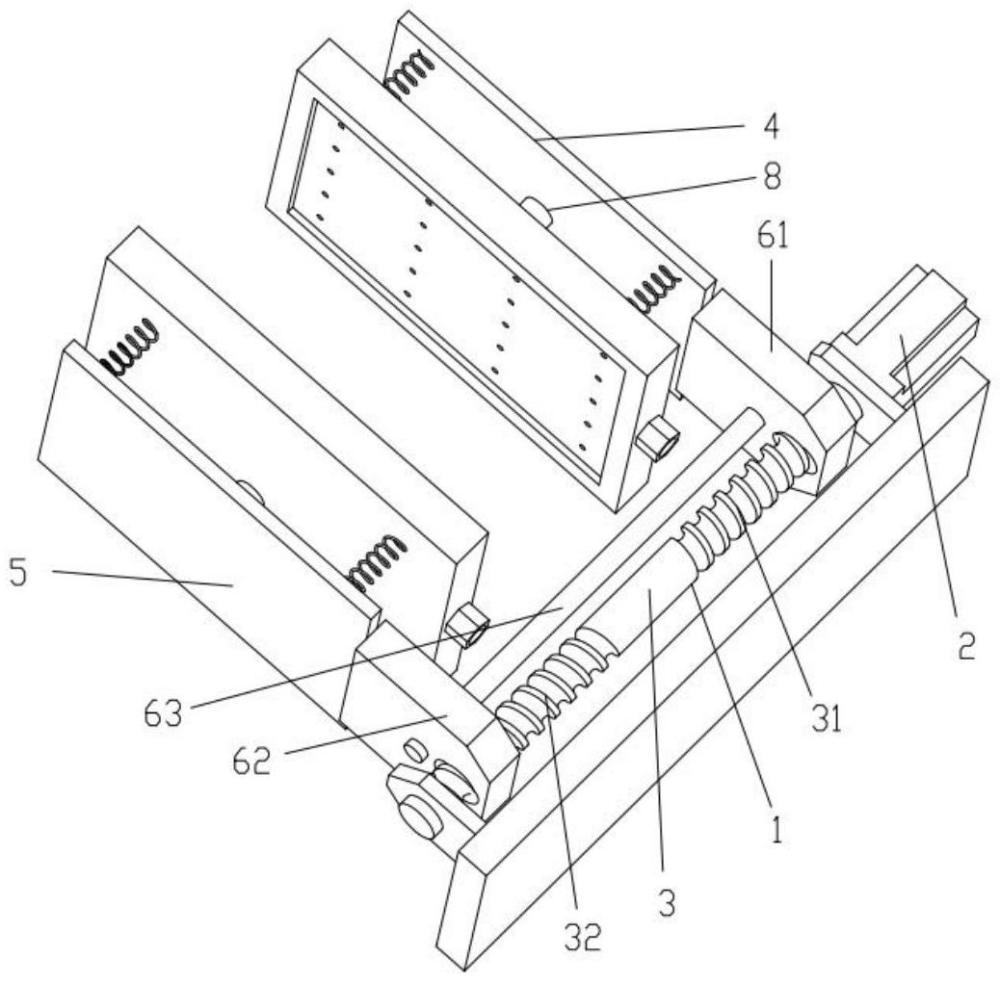 一种集成光电子器件加工用夹持机构的制作方法