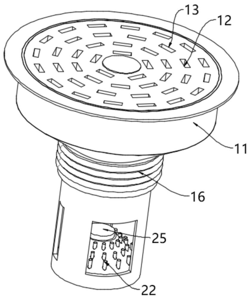 一种防堵塞地漏的制作方法