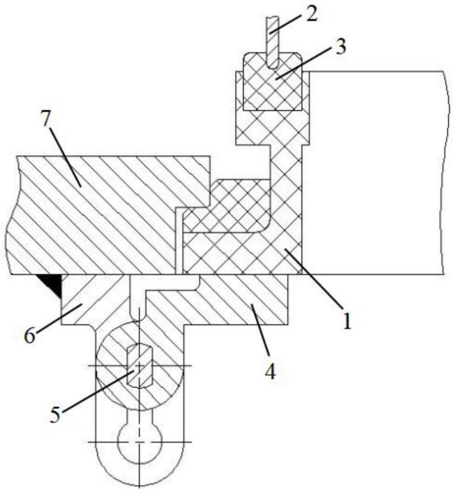 一种防错式排气窗合页结构的制作方法