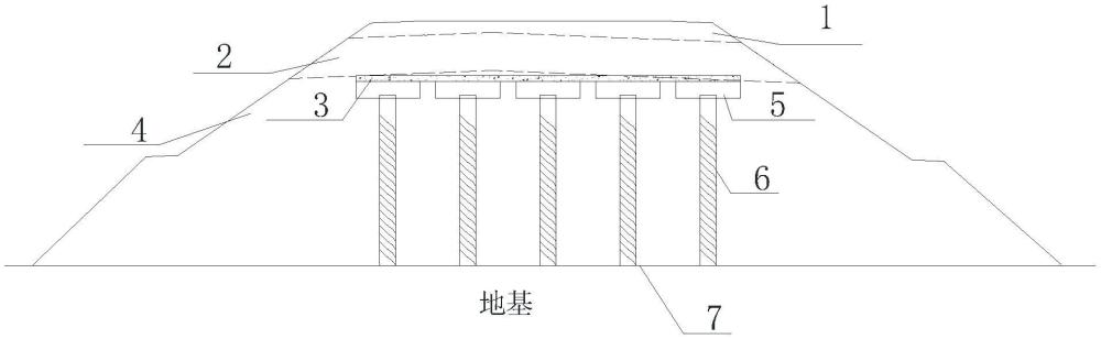 高速铁路无砟轨道红层泥岩螺杆桩复合路基的制作方法