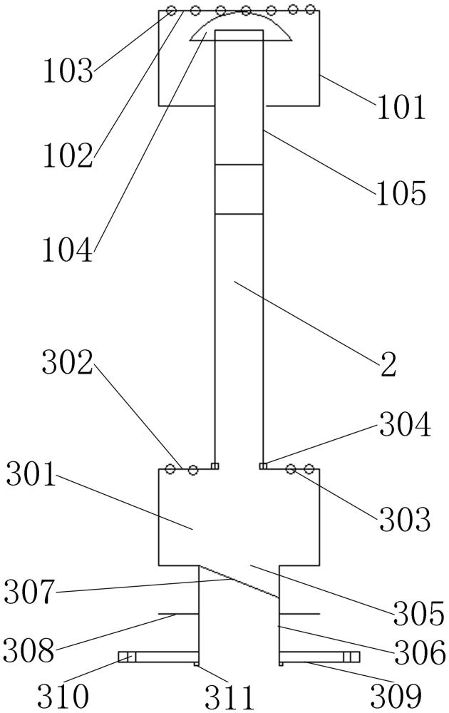 一种双塔式二次预埋型双排地漏的制作方法