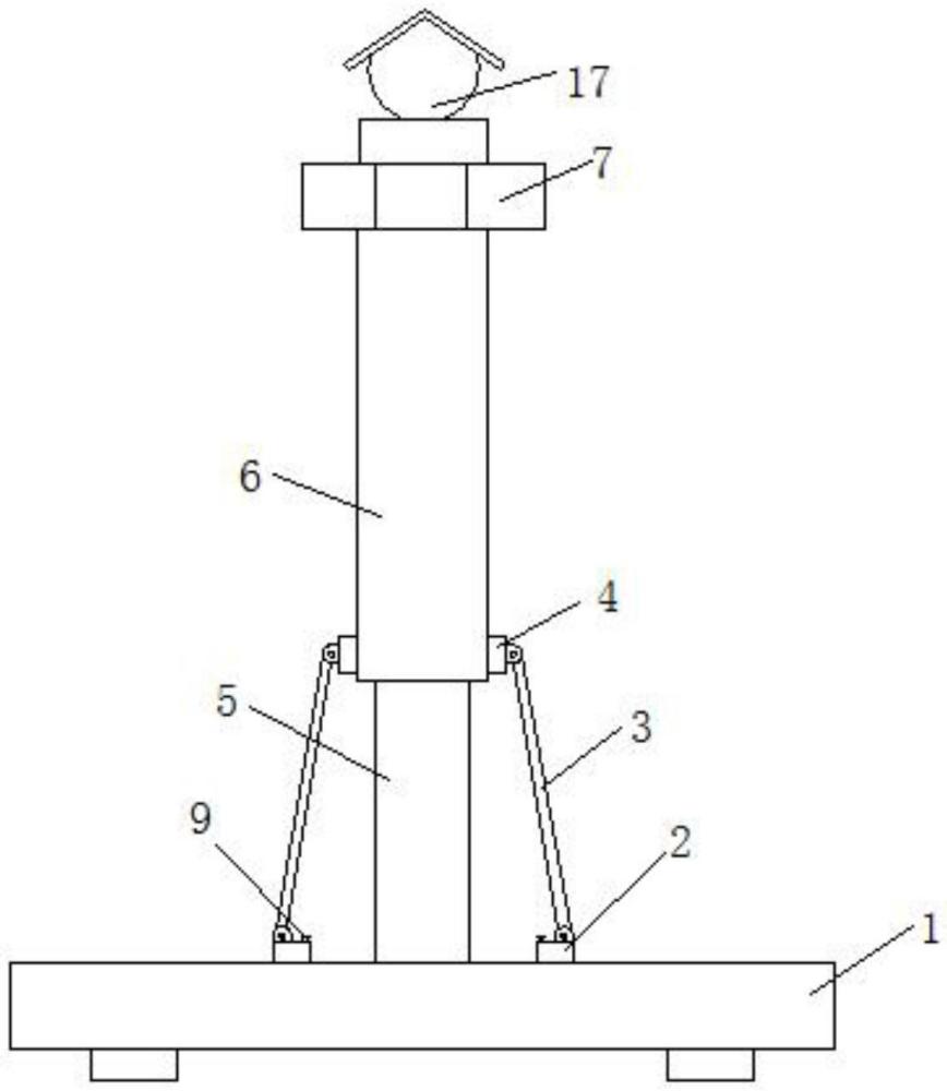 一种建筑工地用警示灯牌的制作方法