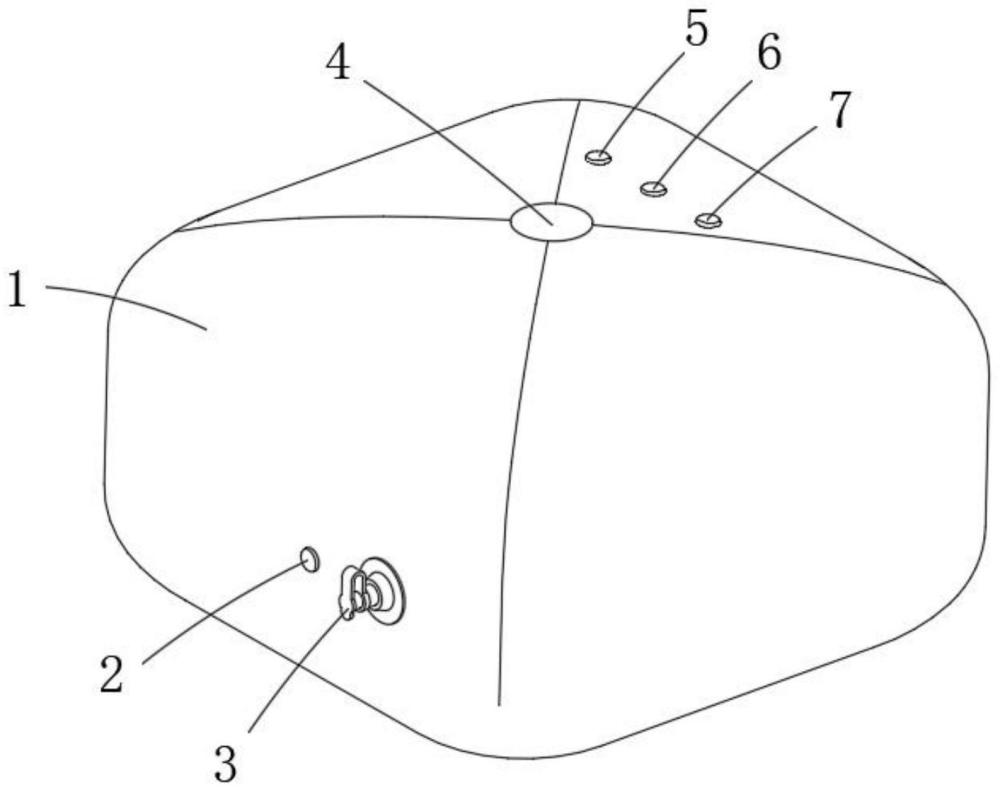 一种充气电子心肺按压训练假人的制作方法