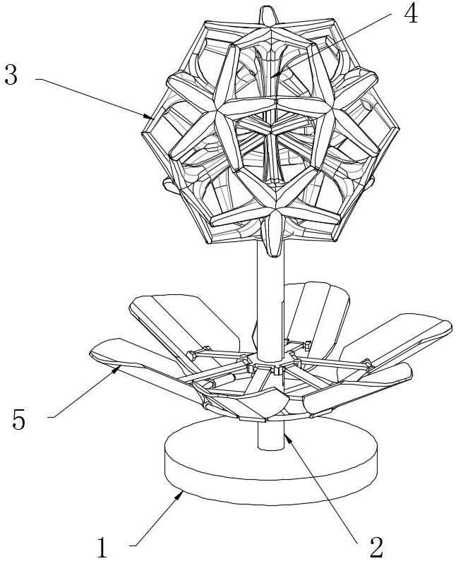 一种具备发光体结构的城市景观雕塑结构的制作方法