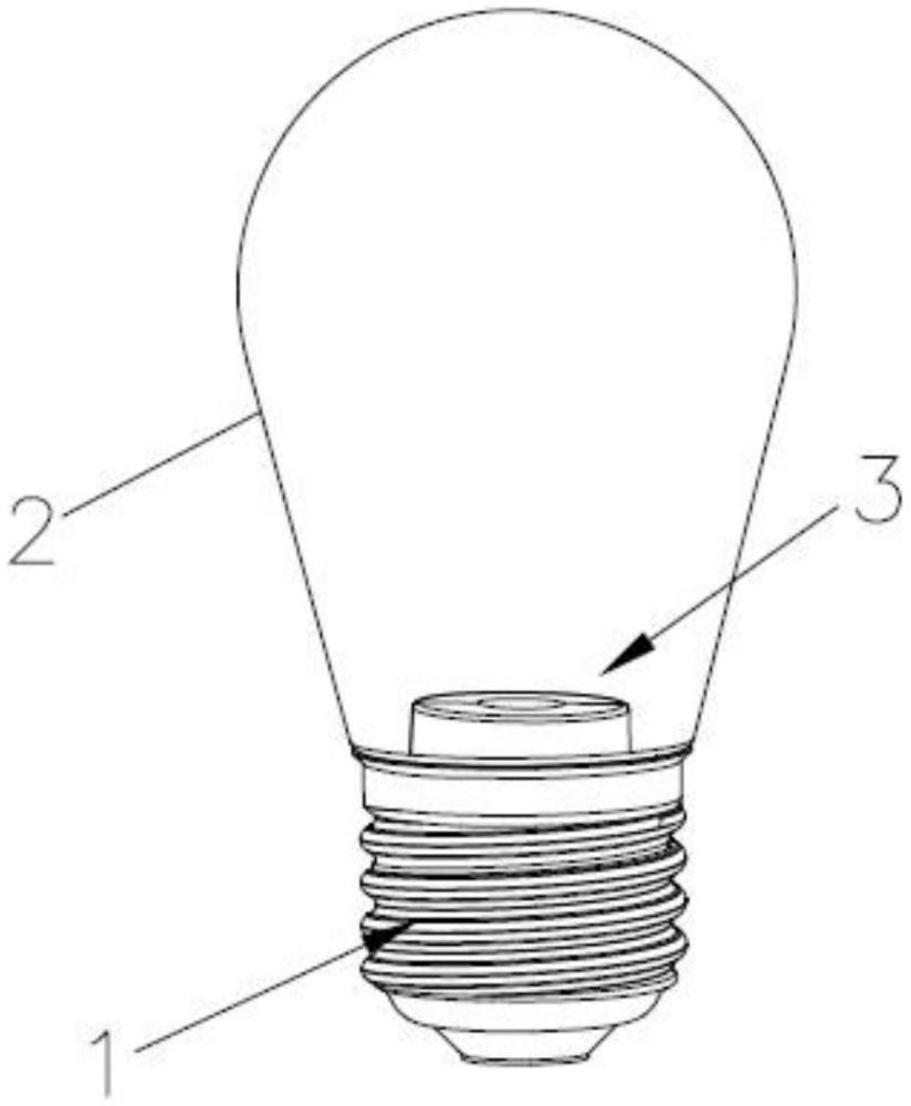 一种LED投影灯泡及其灯串的制作方法