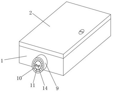 一种通信工程用光缆分线箱的制作方法