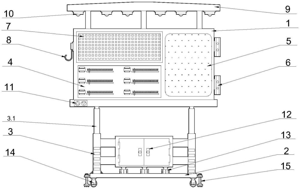 建筑施工管理用进度展示装置的制作方法