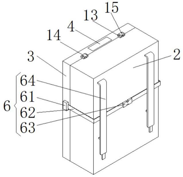 一种便携式绘画板画具一体箱