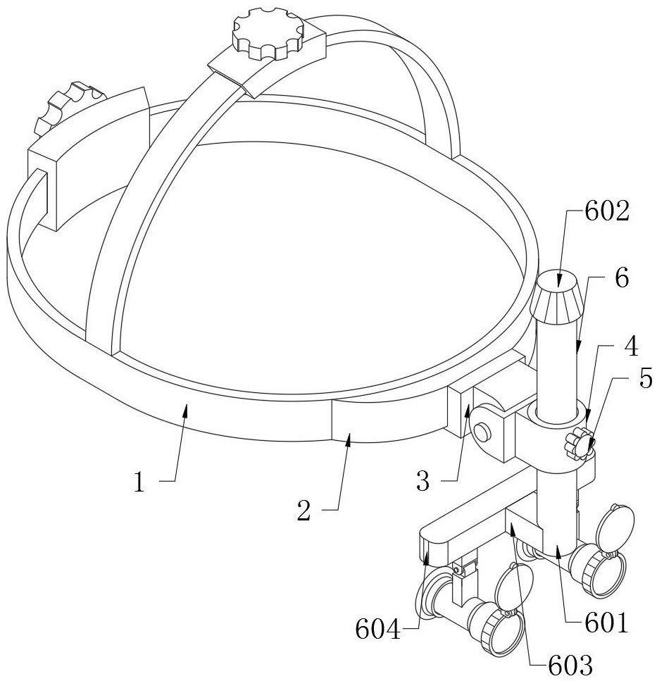 一种便于调节的头戴式显微镜的制作方法