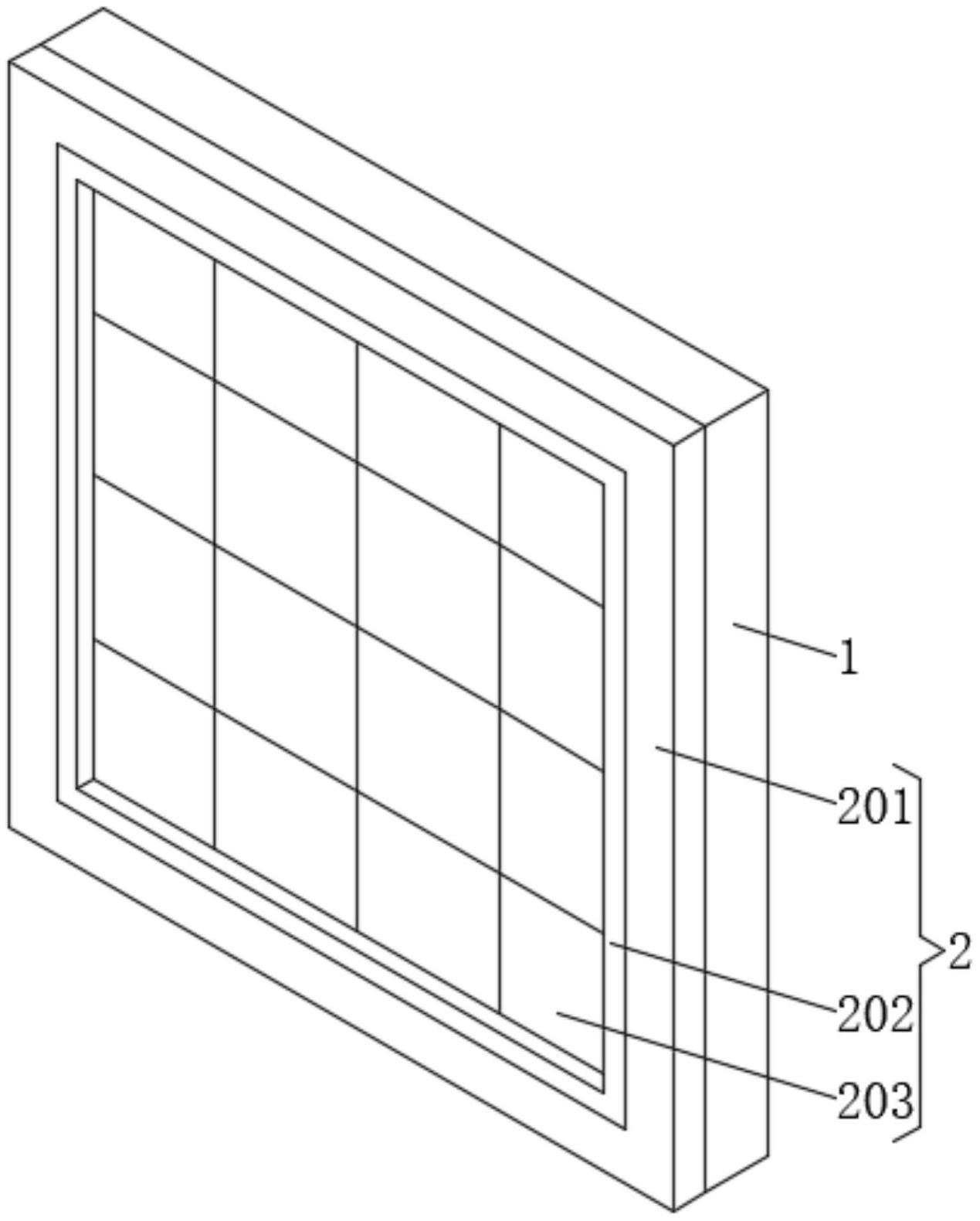 一种园林景观用建筑墙壁结构的制作方法