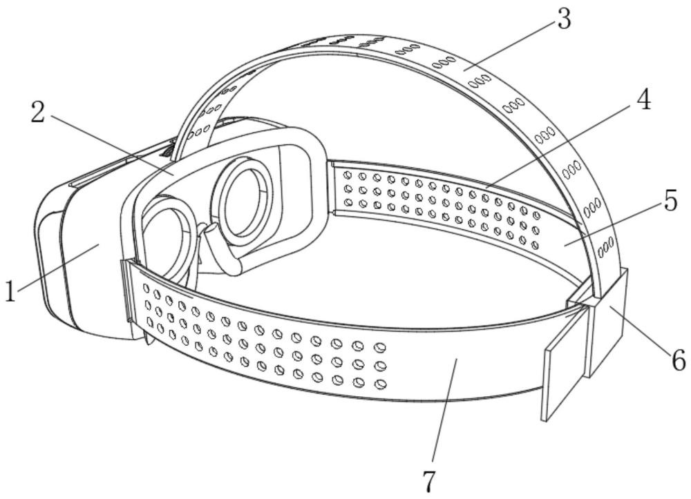 一种佩戴舒适的头戴式VR设备的制作方法