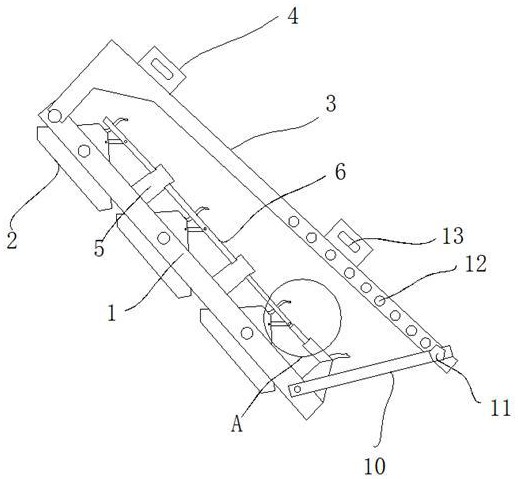 一种体育馆灯具的安装支架的制作方法