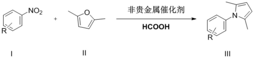 一种合成2,5-二甲基-N-芳基吡咯化合物的方法