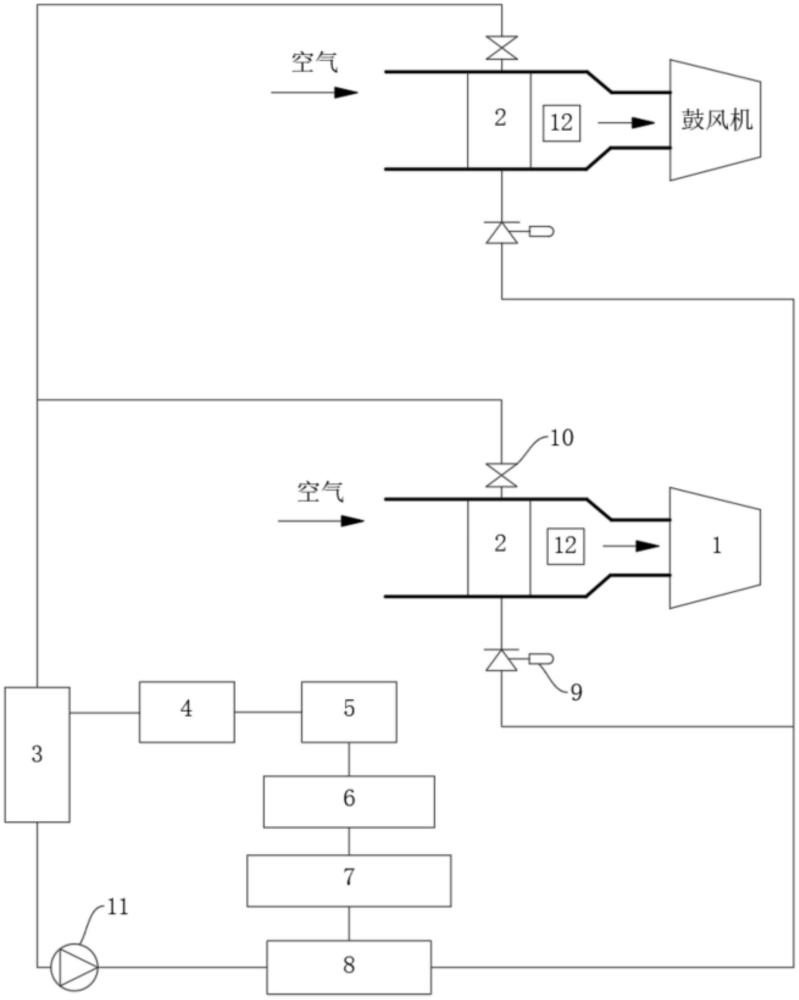 一种高炉冷风除湿装置的制作方法