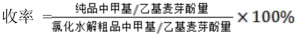 一种亚临界水萃取提纯甲基/乙基麦芽酚粗品的方法与流程