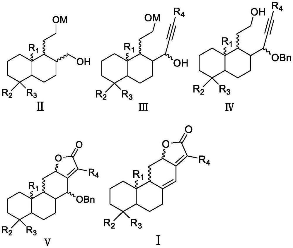 松香烷内酯型大戟二萜四环骨架的构建方法、有机化合物