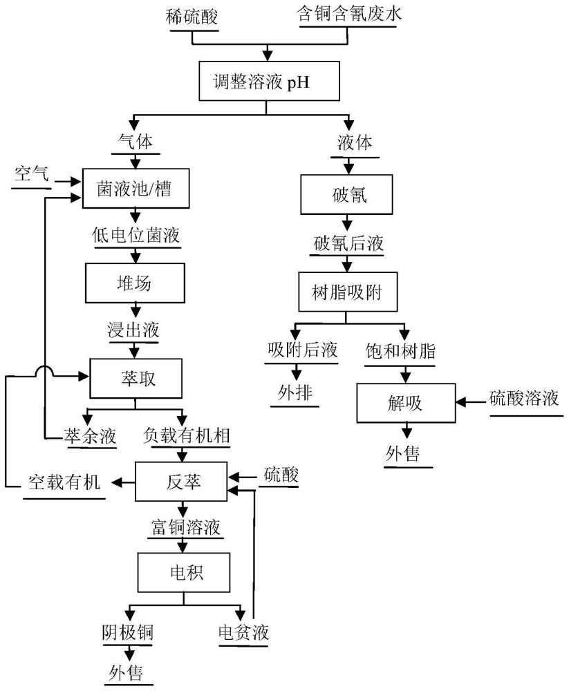 一种控制生物氧化电位增加黄铜矿浸出的方法与流程