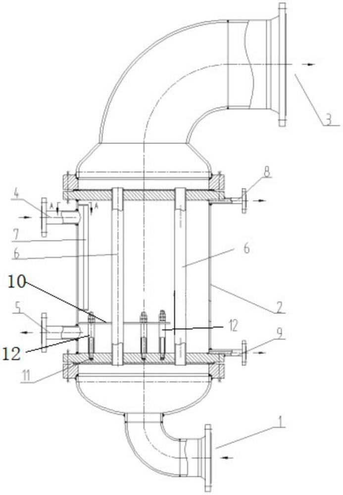 一种氟化氢再沸器的制作方法