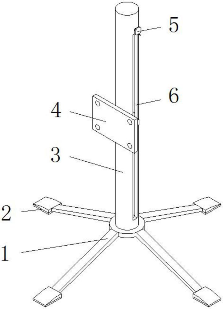 一种电子显示屏用调节支撑座的制作方法