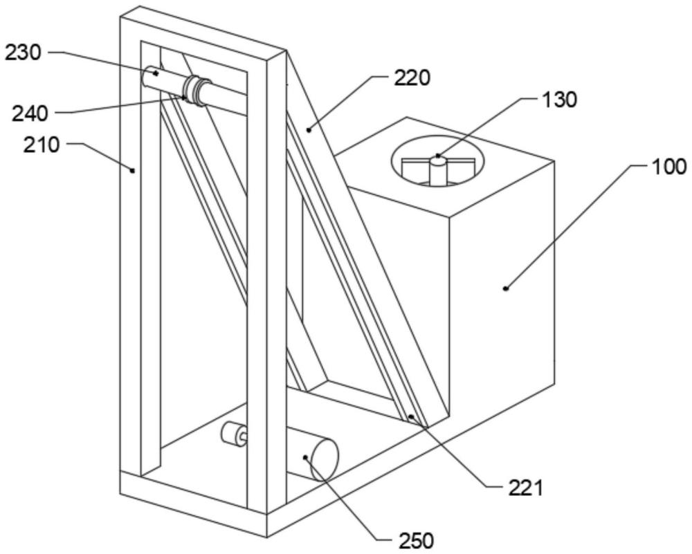 一种建筑房屋室内装修用石灰浆混匀机的制作方法