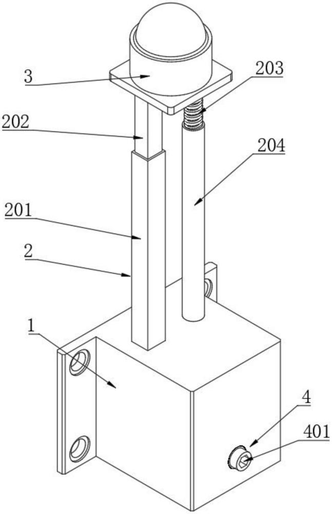 一种建筑施工临边防护的预警装置的制作方法