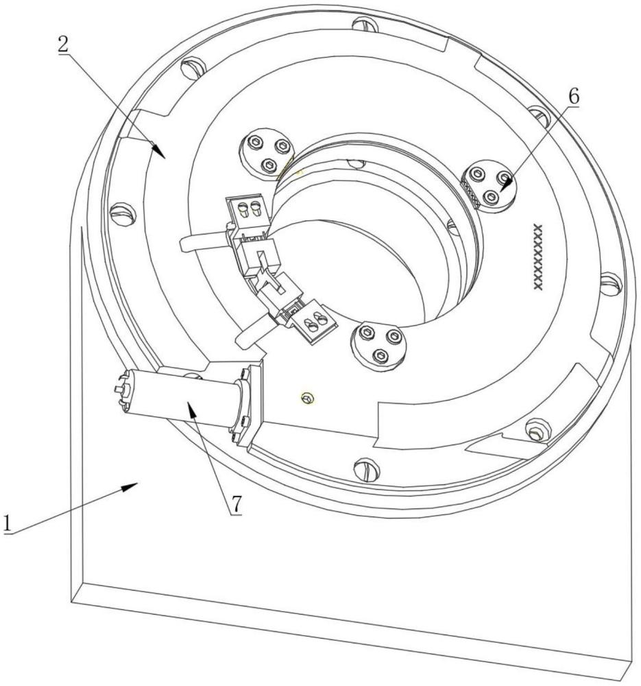 一种大过孔旋转轴锁紧结构的制作方法