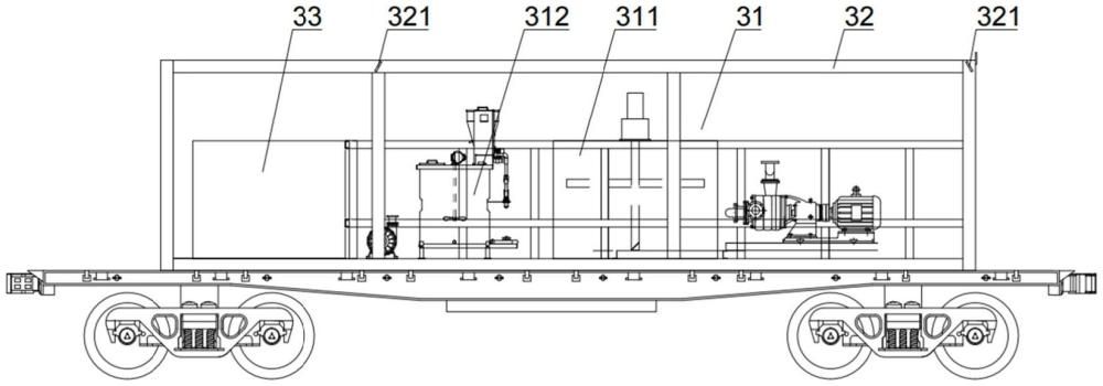 一种废弃道砟处理用絮凝压滤模块的制作方法