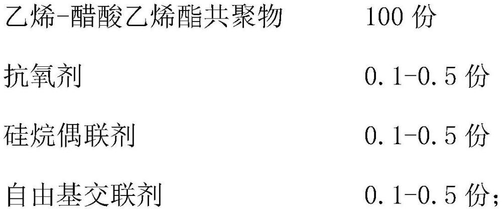 一种无主栅异质结电池用封装胶膜及其制备方法与流程